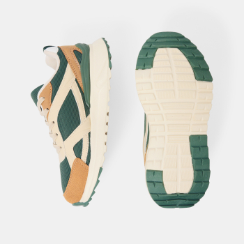 حذاء رياضي للجري باللون الأخضر للأولاد